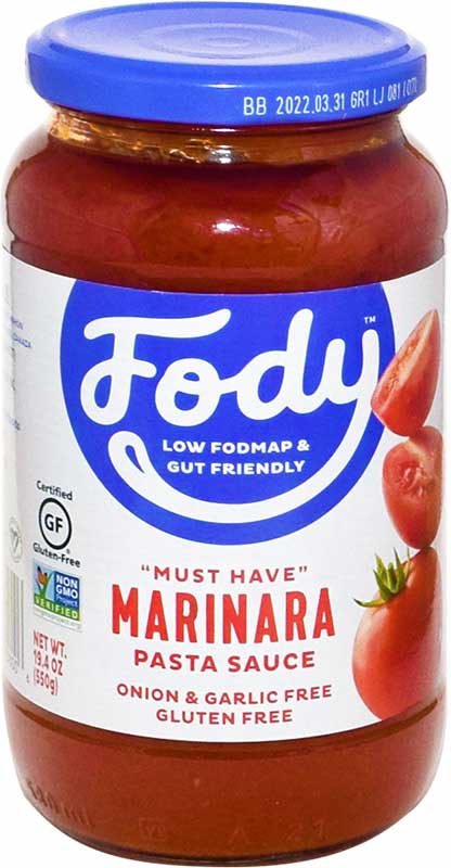 Fody low FODMAP marinara sauce