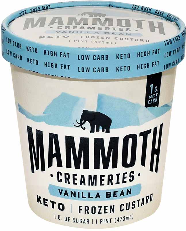 Mammoth Creameries keto frozen custard