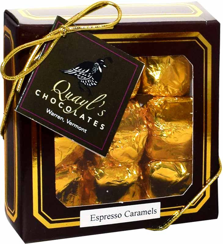 Quayl's Chocolates espresso caramels