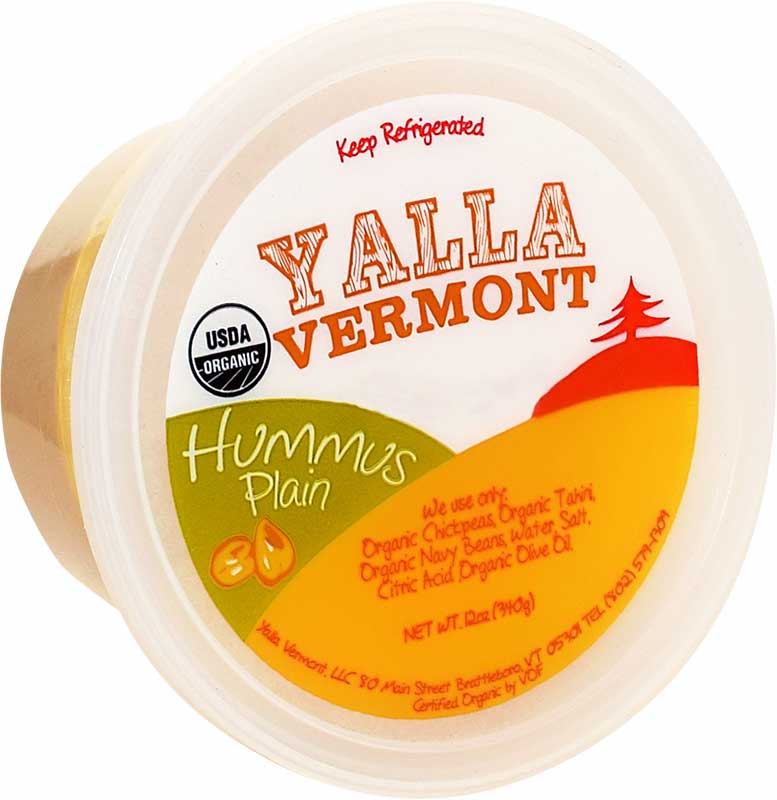Yalla Vermont hummus