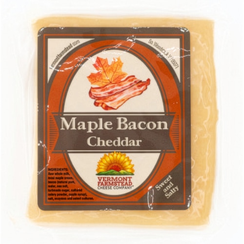 VT Farmstead Cheese maple bacon cheddar