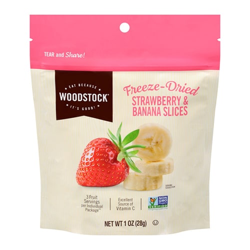 Freeze-Dried Fruit Strawberry Banana